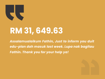Testimonial takaful fathin 3